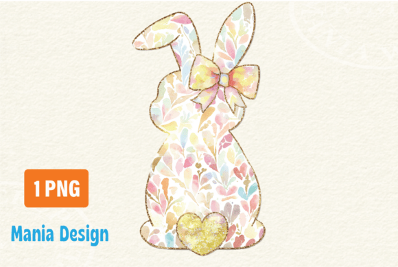 Easter Bunny Bow Coquette Ear Png: A Designer's Asset
