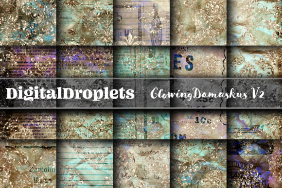 Elevate Designs with Glowing Damaskus Vol. 2
