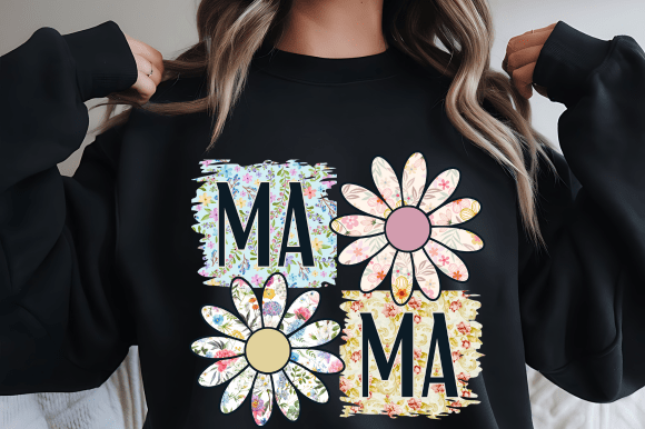 Floral Mama Coquette Bow PNG: A Design Asset for Elegant Branding