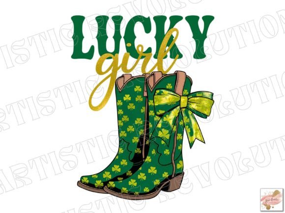 Lucky Girl Png St Patrick's Day Png: A Designer's Asset