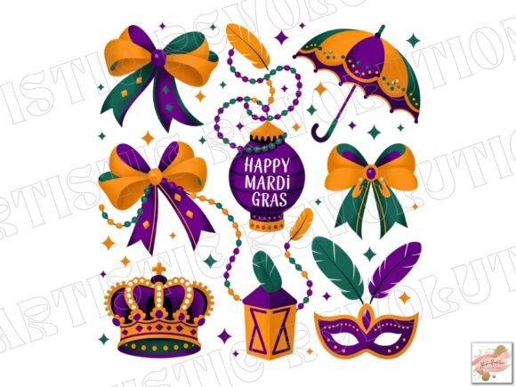 Mardi Gras Png Coquette Sublimation PNG: A Designer's Festive Toolkit