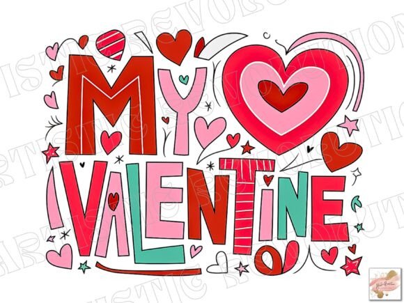My Valentine Png: Groovy Love Designs for Creative Projects