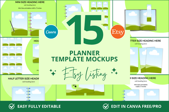 Transform Your Etsy Shop with Professional Canva Mockups